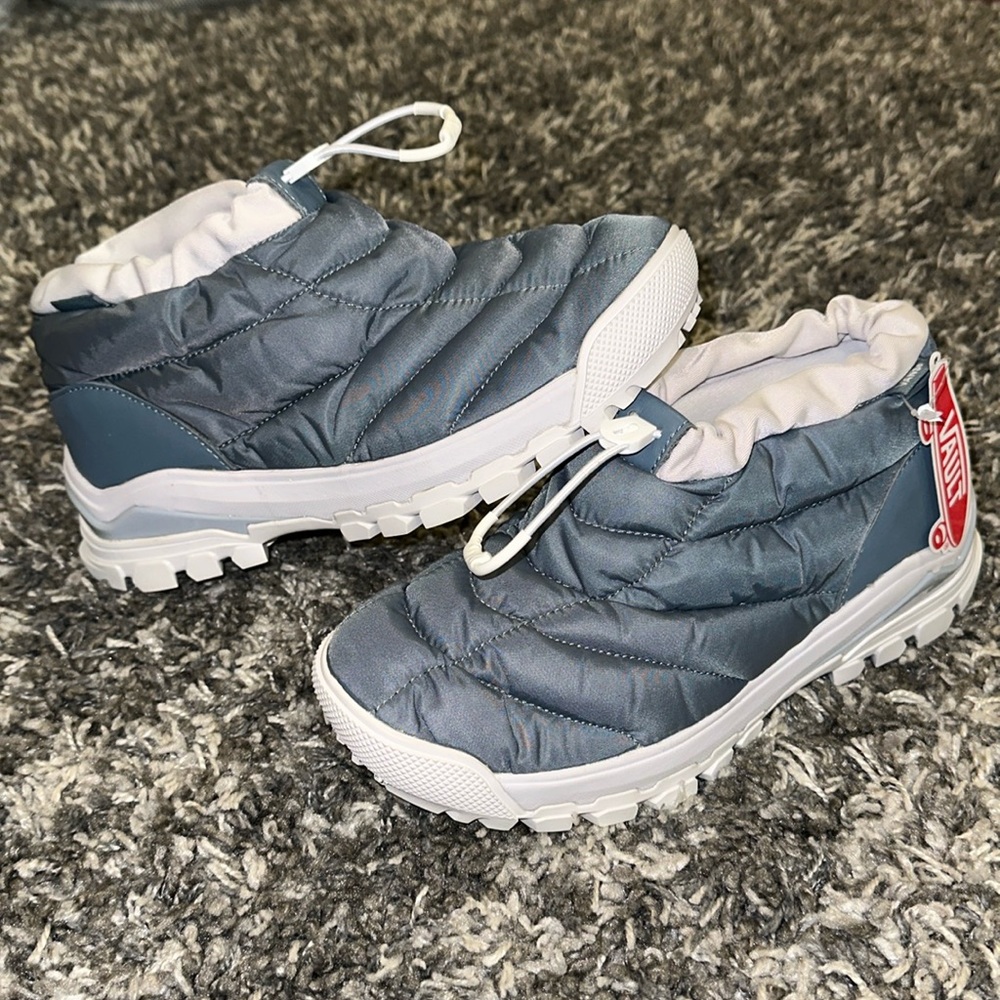 New VANS VAULT Slip Hiker LX Cabin Fever in Stormy Weather / Dark Gray Blue